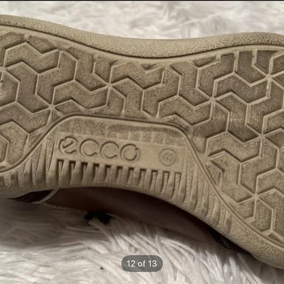 Ecco | brown enrico retro shoes | size 41 M 7.5 in excellent used condition - Picture 9 of 10